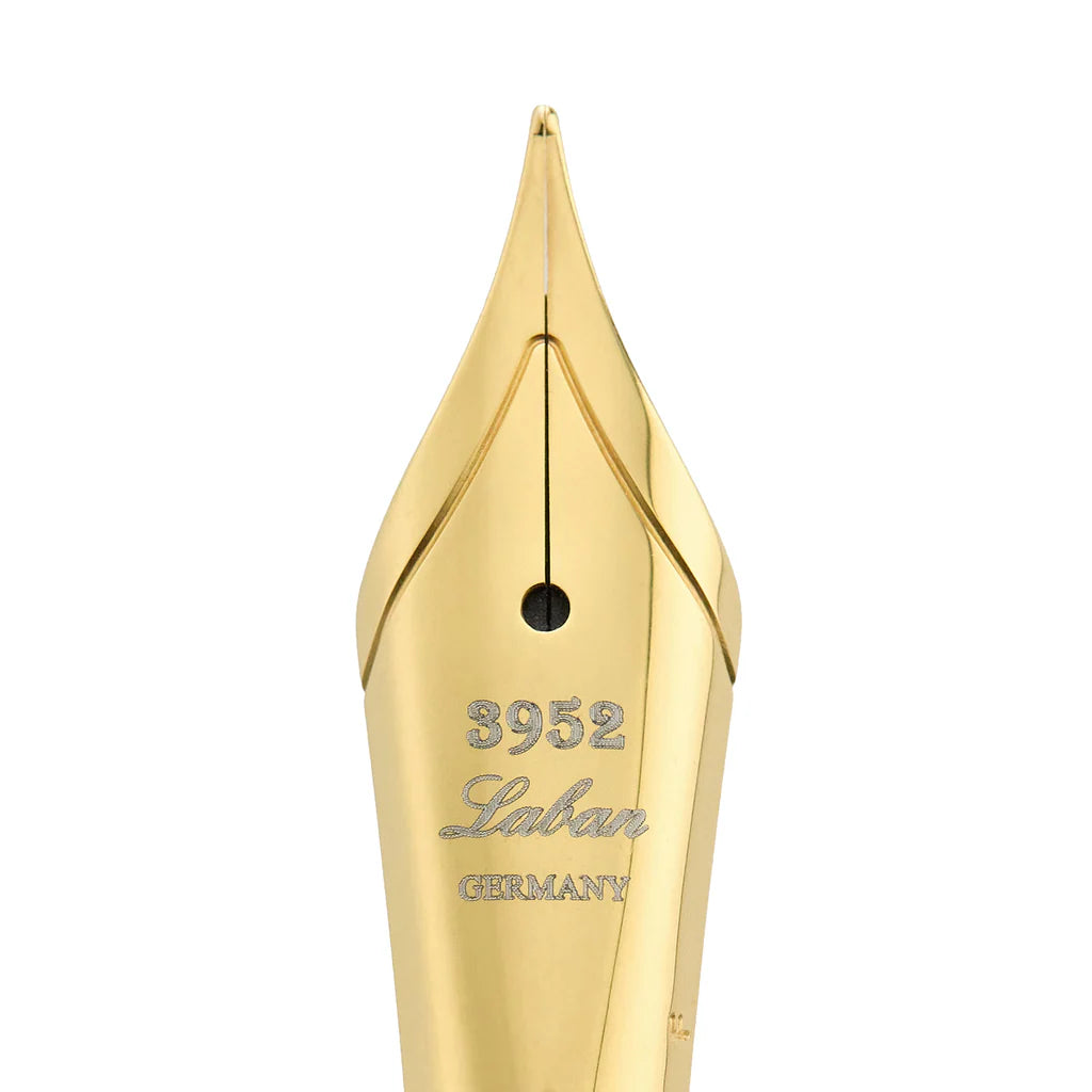 Laban 325 Forest Gold Trim Fountain Pen