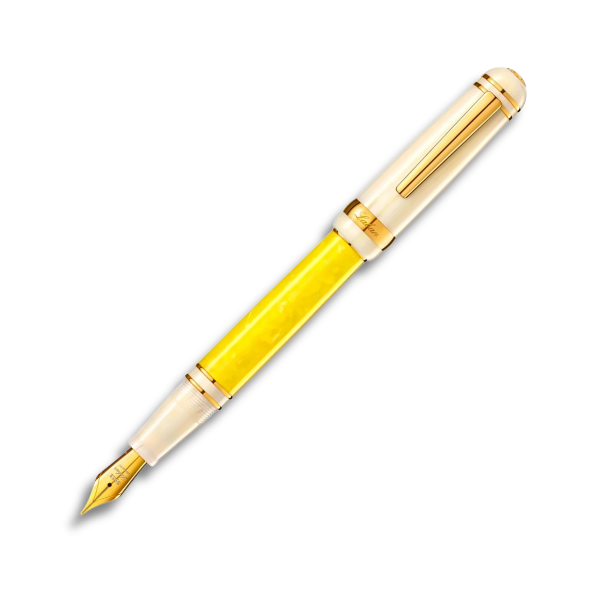 Laban 325 Ginkgo Gold Trim Fountain Pen