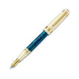Laban 326 Blue Mirage Gold Trim Fountain Pen
