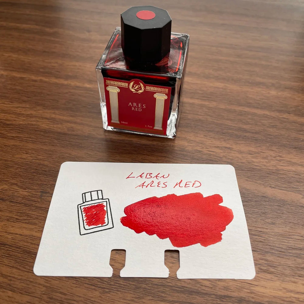 Laban Greek Mythology II Ink Bottle (Ares Red - 50ml)