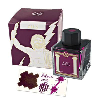 Laban Greek Mythology II Ink Bottle (Zeus Purple - 50ml)