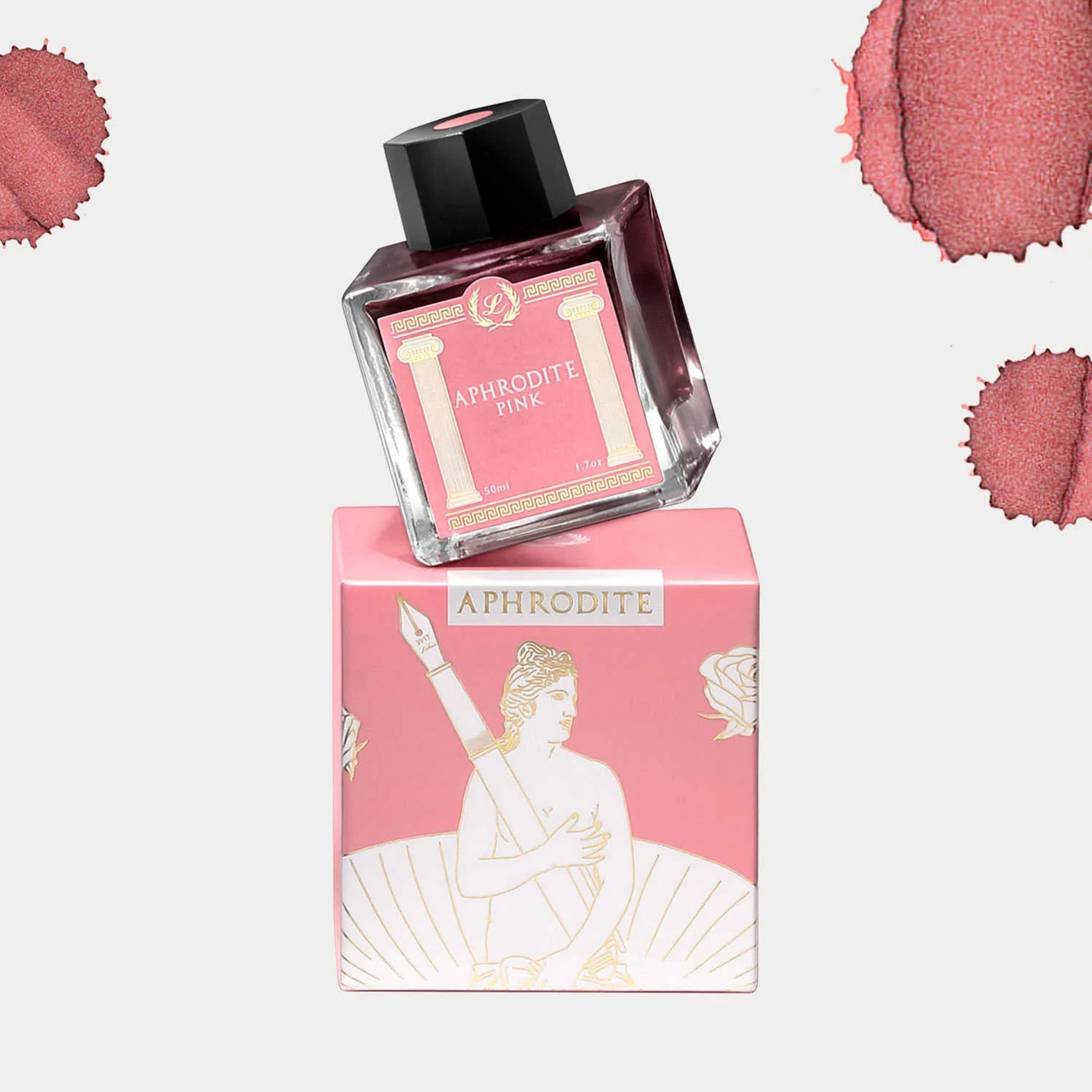 Laban Greek Mythology Ink Bottle (Aphrodite Pink - 50ml)