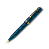 Leonardo Momento Zero Positano Blue Gold Trim Ballpoint Pen