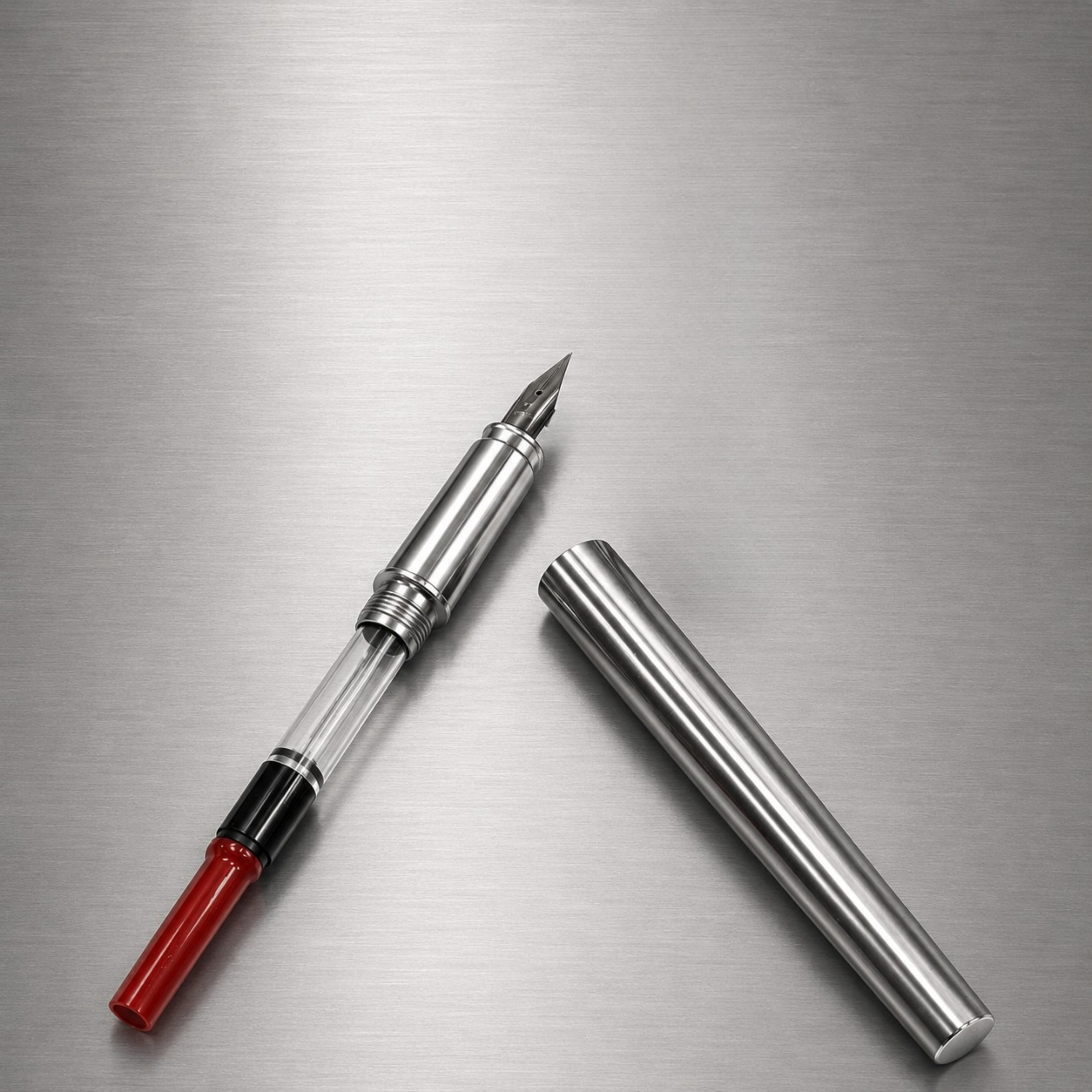 Luoshi 5199 Titanium Edge Fountain Pen - view 2