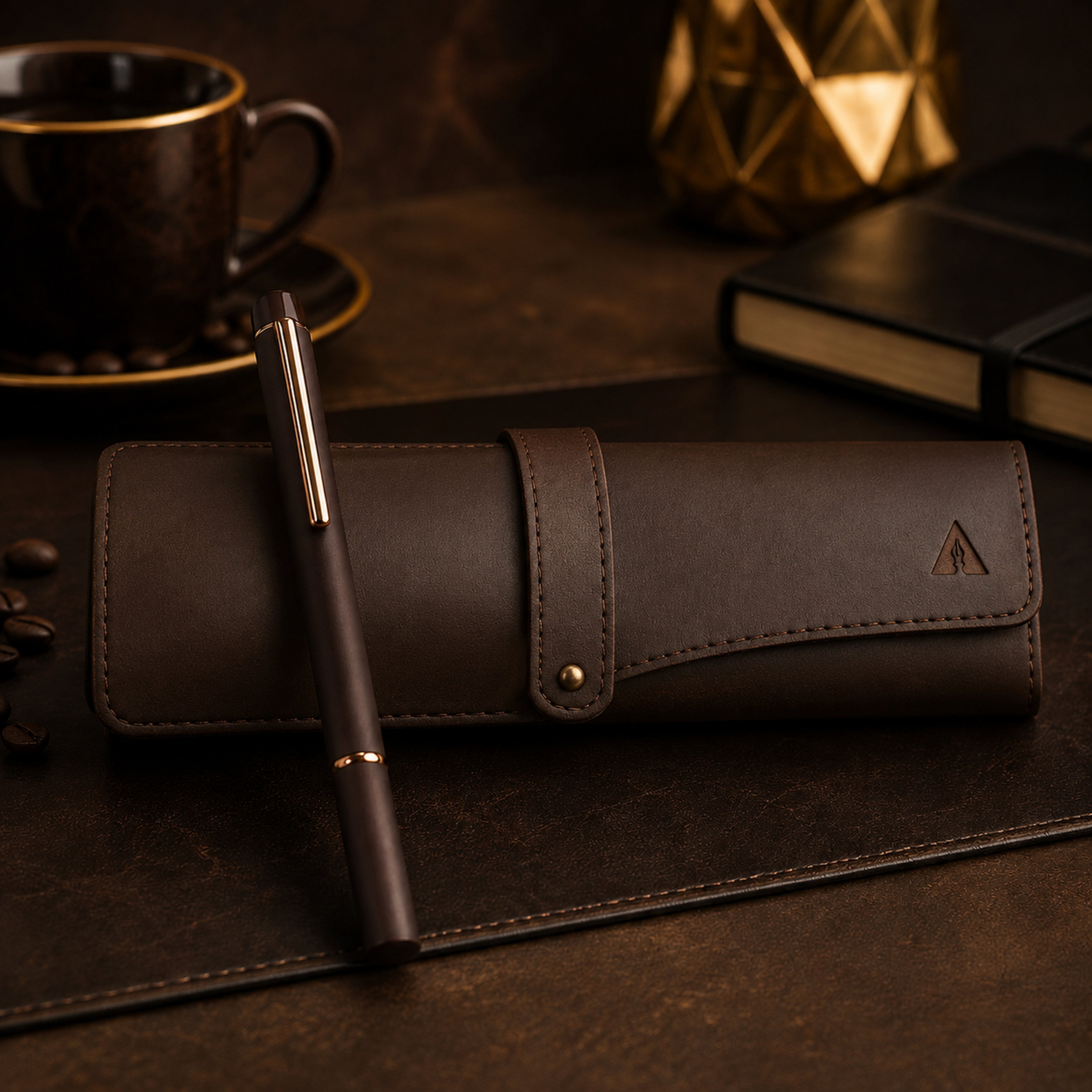 Mocha Signature Rollerball Pen - Coffee Edition
