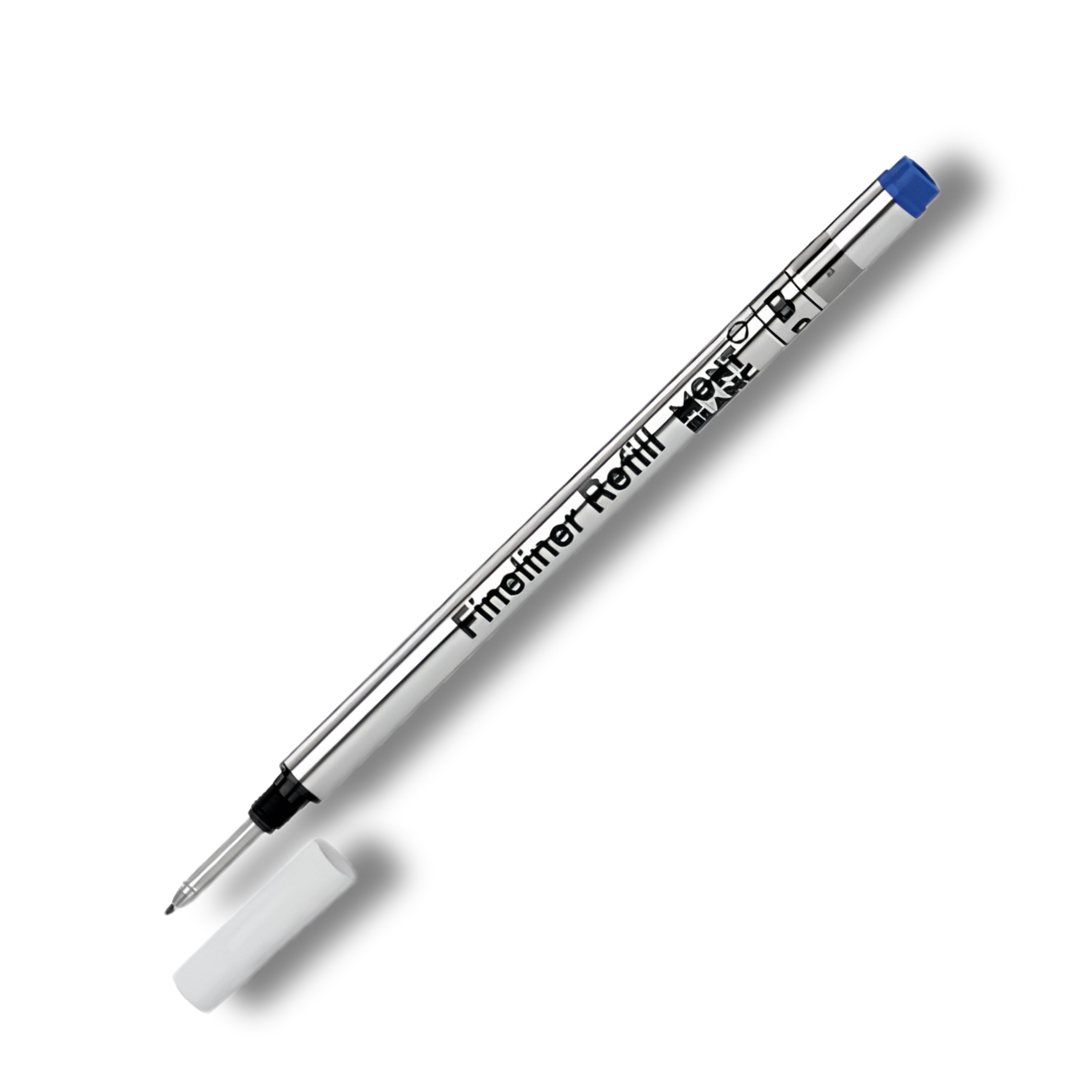 MontBlanc 124500 Fineliner Refill Broad (Pack of Two) Royal Blue
