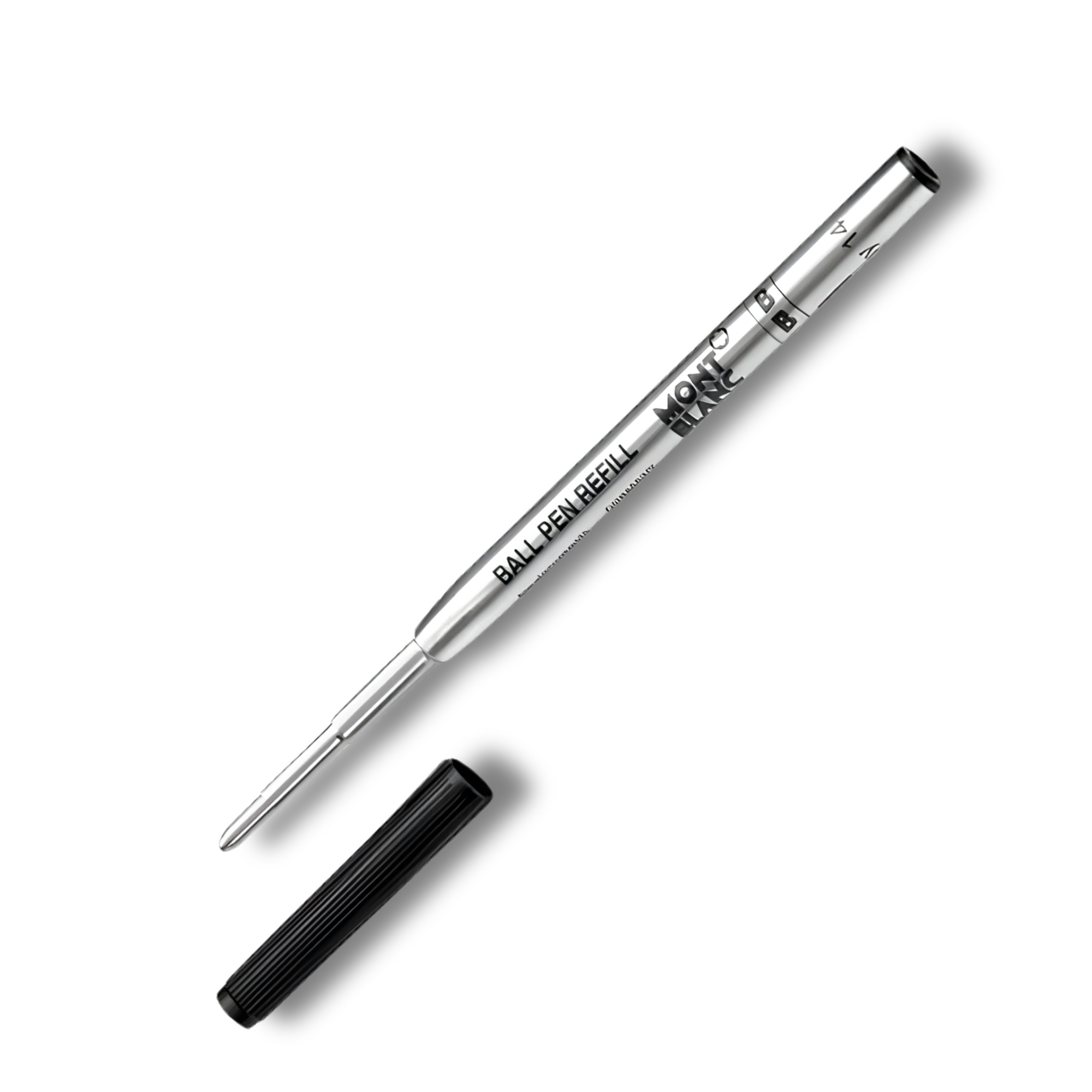 MontBlanc 128212 Ballpoint Refill Broad (Pack of 2) - Mystery Black