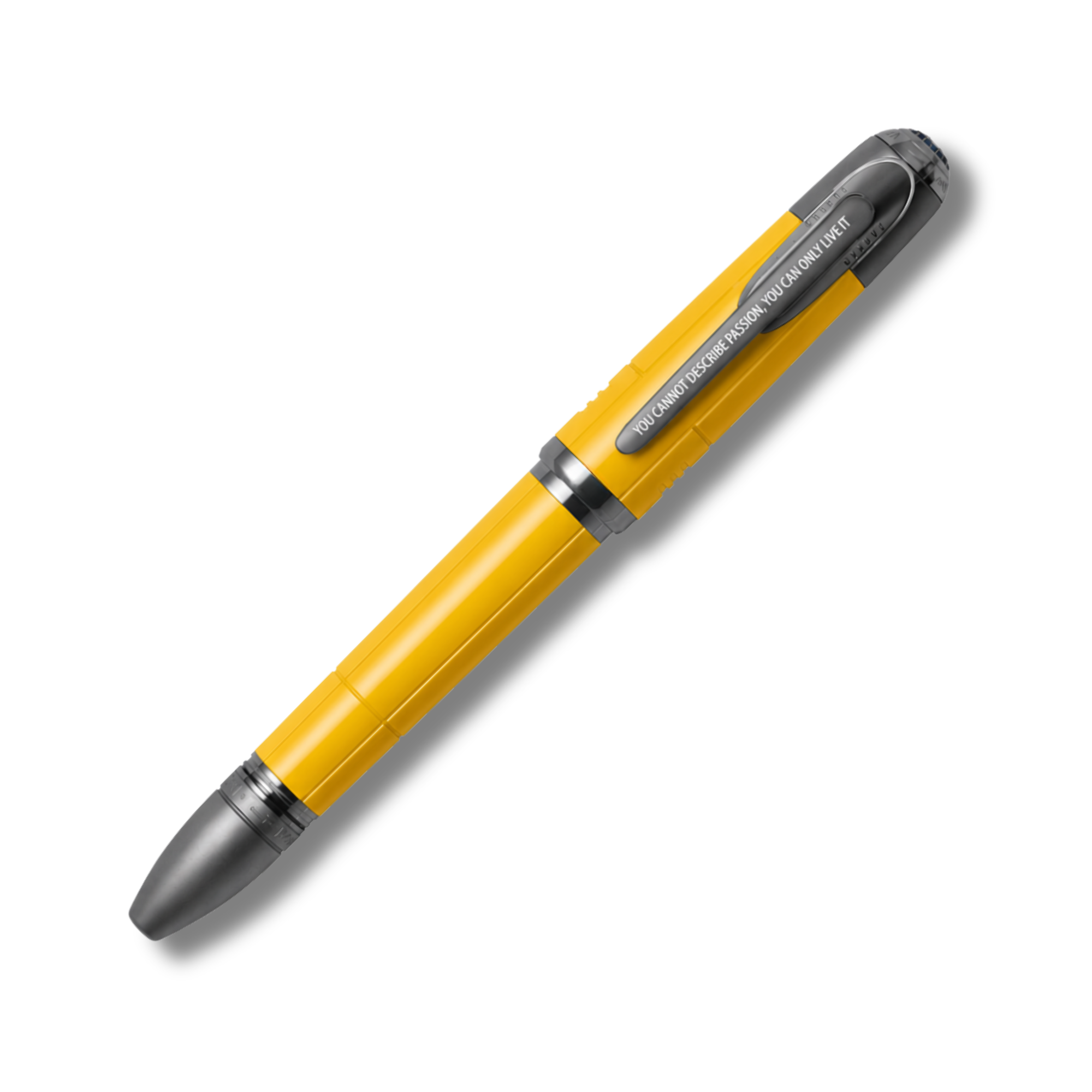 MontBlanc Great Characters Enzo Ferrari Special Edition Giallo Modena Fountain Pen - Medium