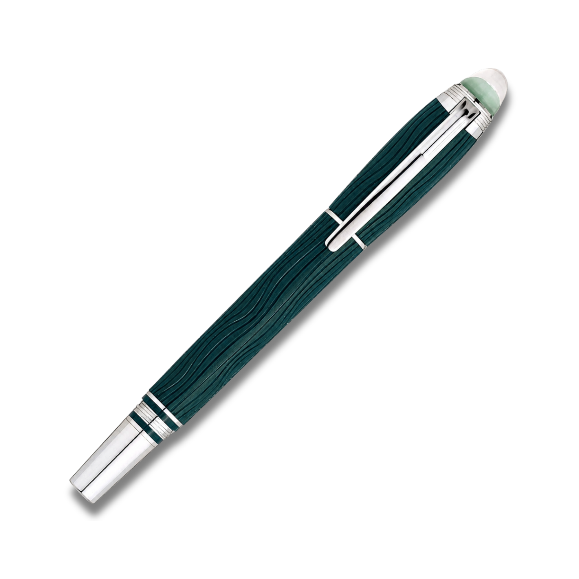 MontBlanc Starwalker Polar Green Precious Resin Fountain Pen - Fine
