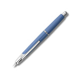 Moonman A2 Far Peak Blue Retractable Fountain Pen with Chrome Trims