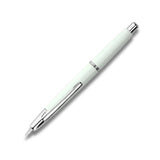 Moonman A2 White Retractable Fountain Pen with Chrome Trims