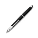 Moonman A2 Black Retractable Fountain Pen with Chrome Trims