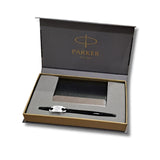 Parker Insignia Laque Black Ballpoint Pen with Card Holder