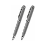 Helix Grey Ballpoint Pen - Pack Of 2