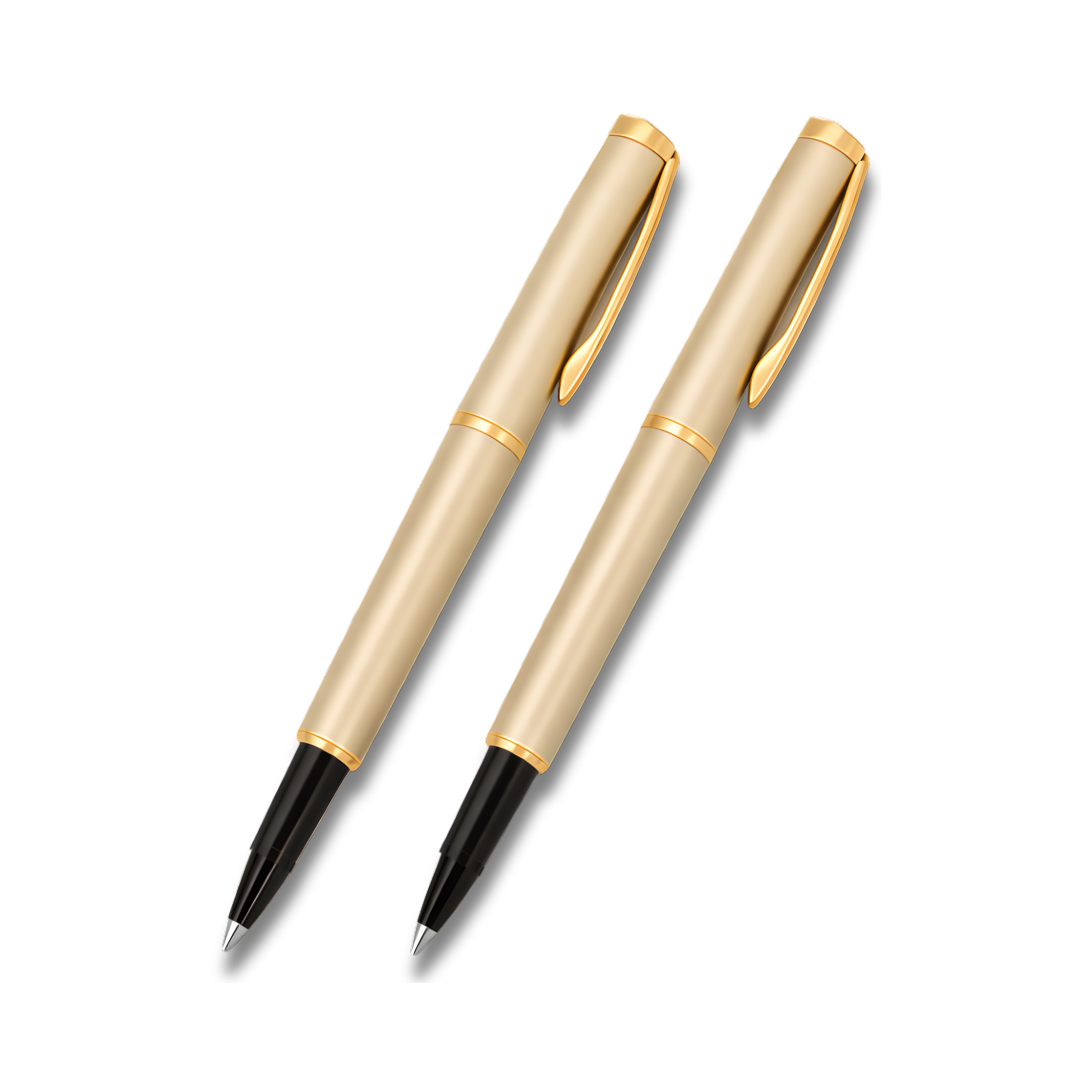 Classic Champagne Rollerball Pen - Pack Of 2