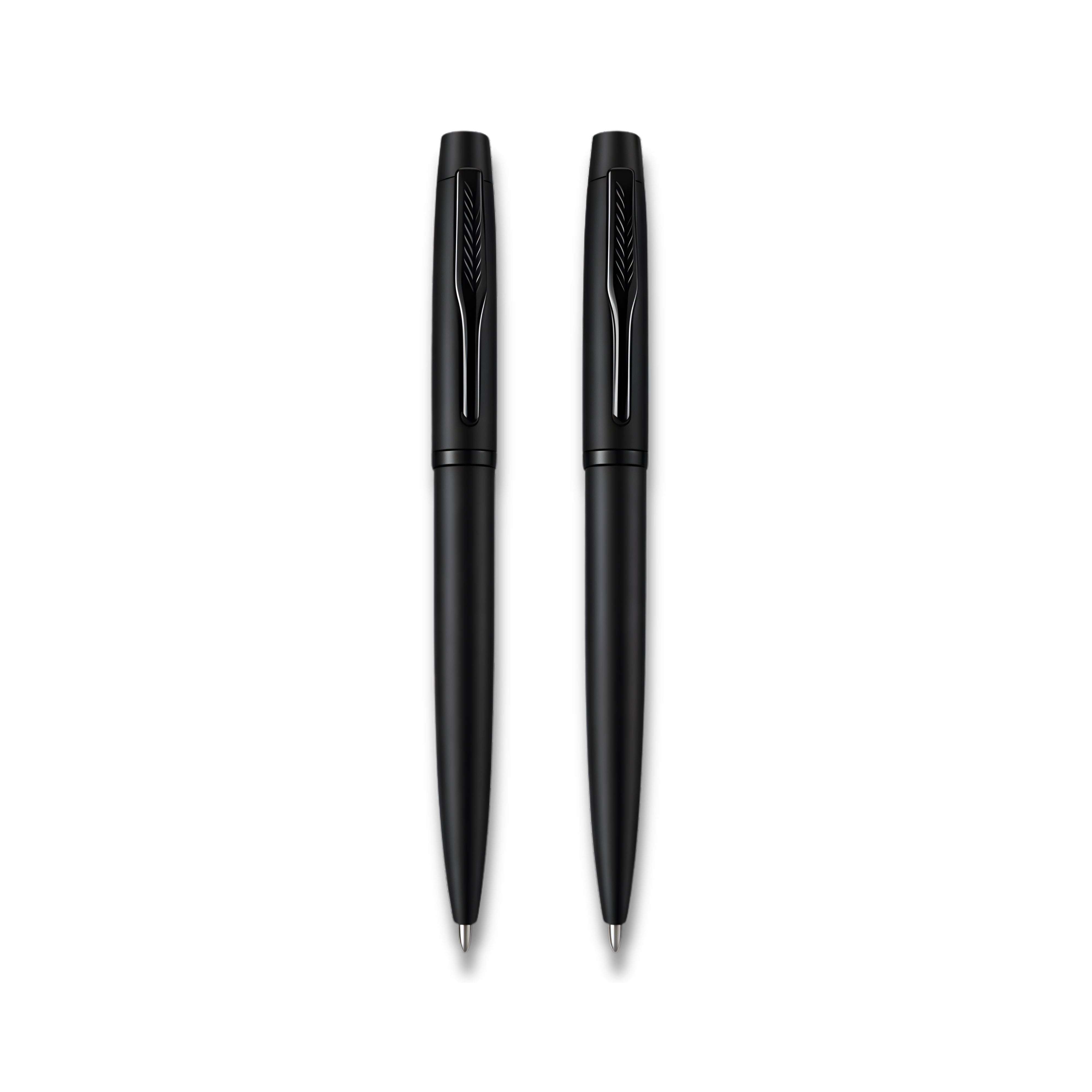 Midnight Black Matte Ballpoint Pen - Pack Of 2