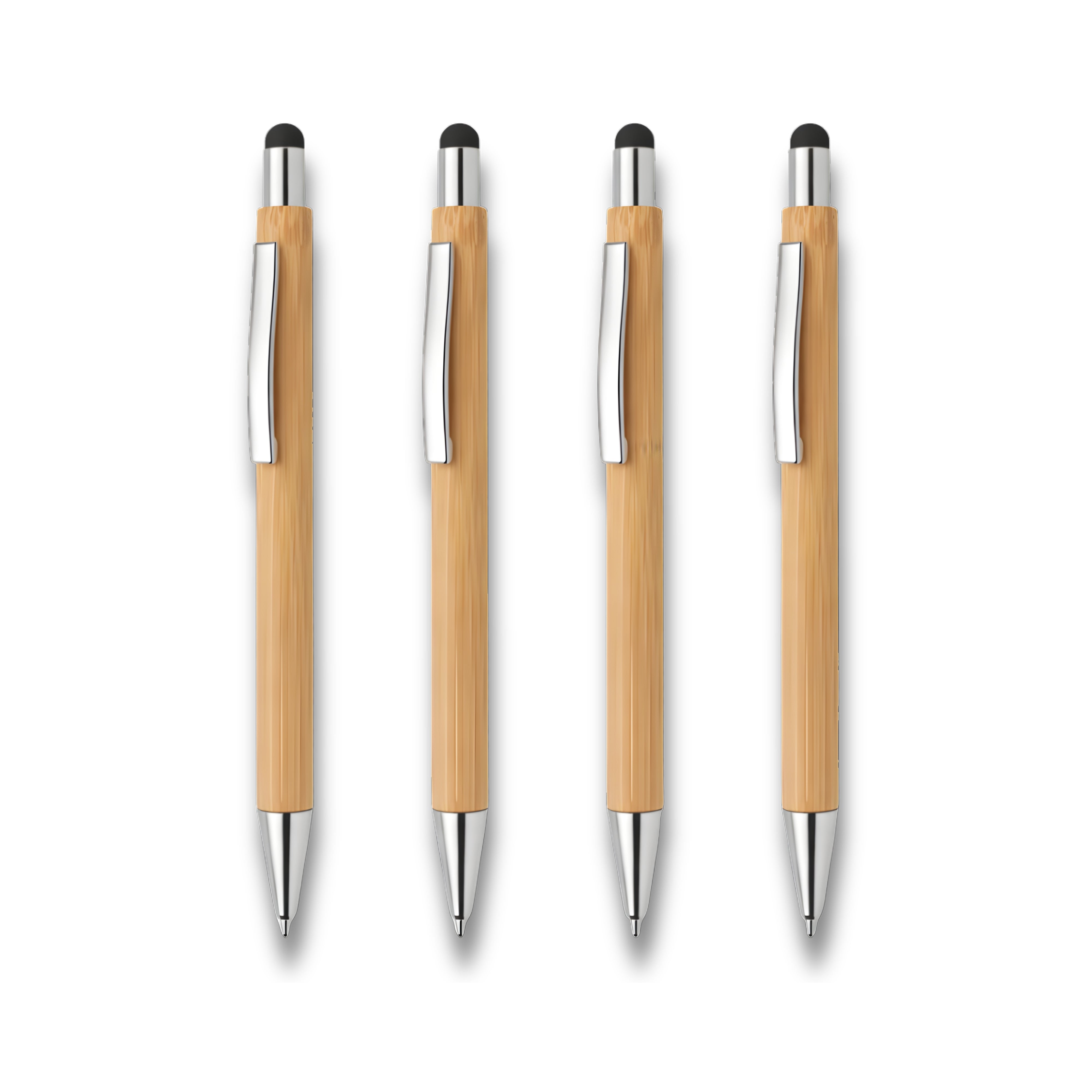 Bamboo Touch Hybrid Ballpoint Pen - Pack Of 4
