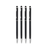 Aero Black Slim Hybrid Ballpoint Pen - Pack Of 4