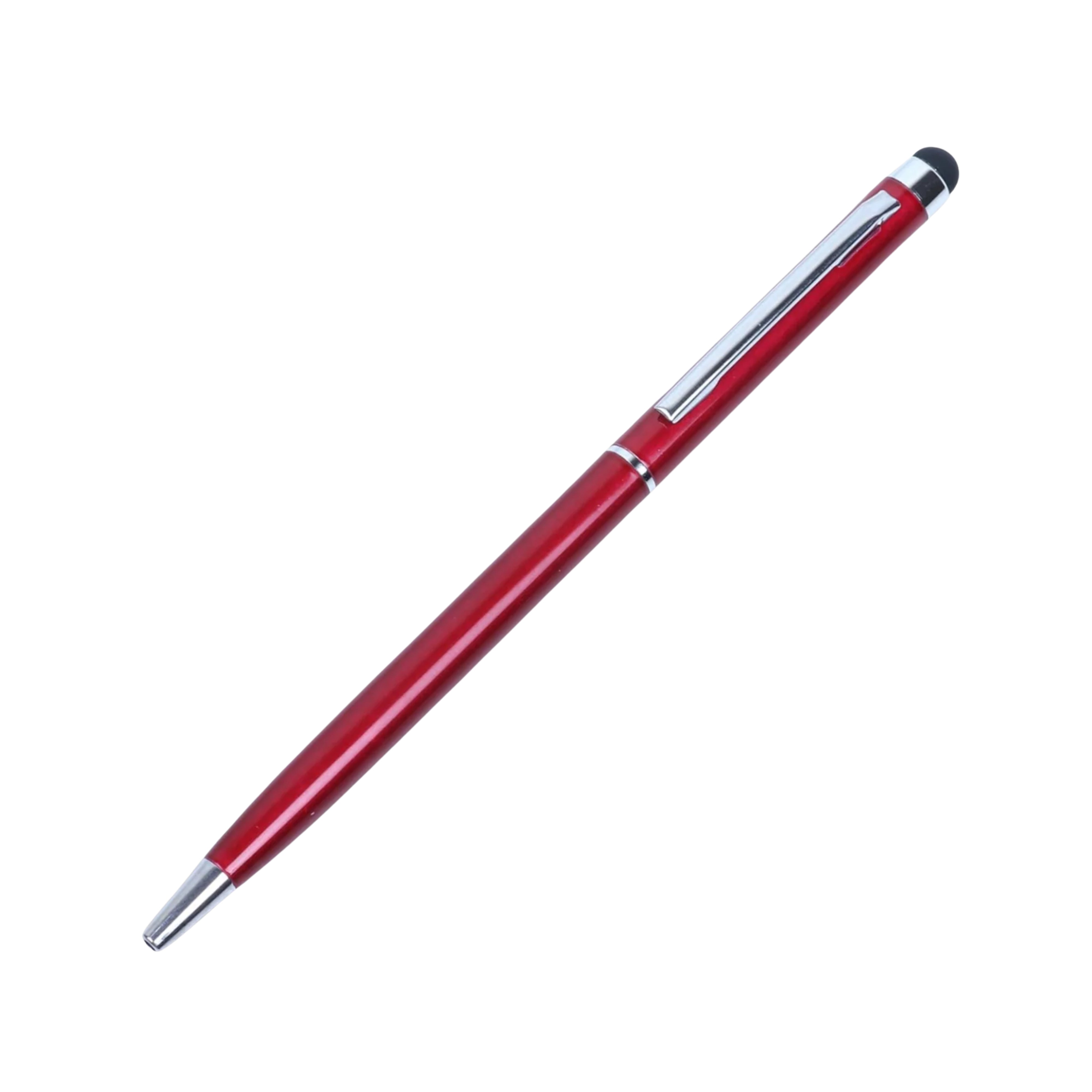 Aero Red Slim Hybrid Ballpoint Pen - Pack Of 4