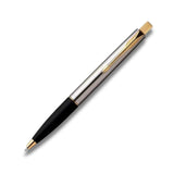 Parker Frontier Stainless Steel Gold Trim Ballpoint Pen
