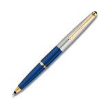 Parker Galaxy Standard Gold Trim Rollerball Pen - Blue