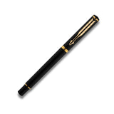 Parker Rialto Matte Black Gold Trim Ballpoint Pen