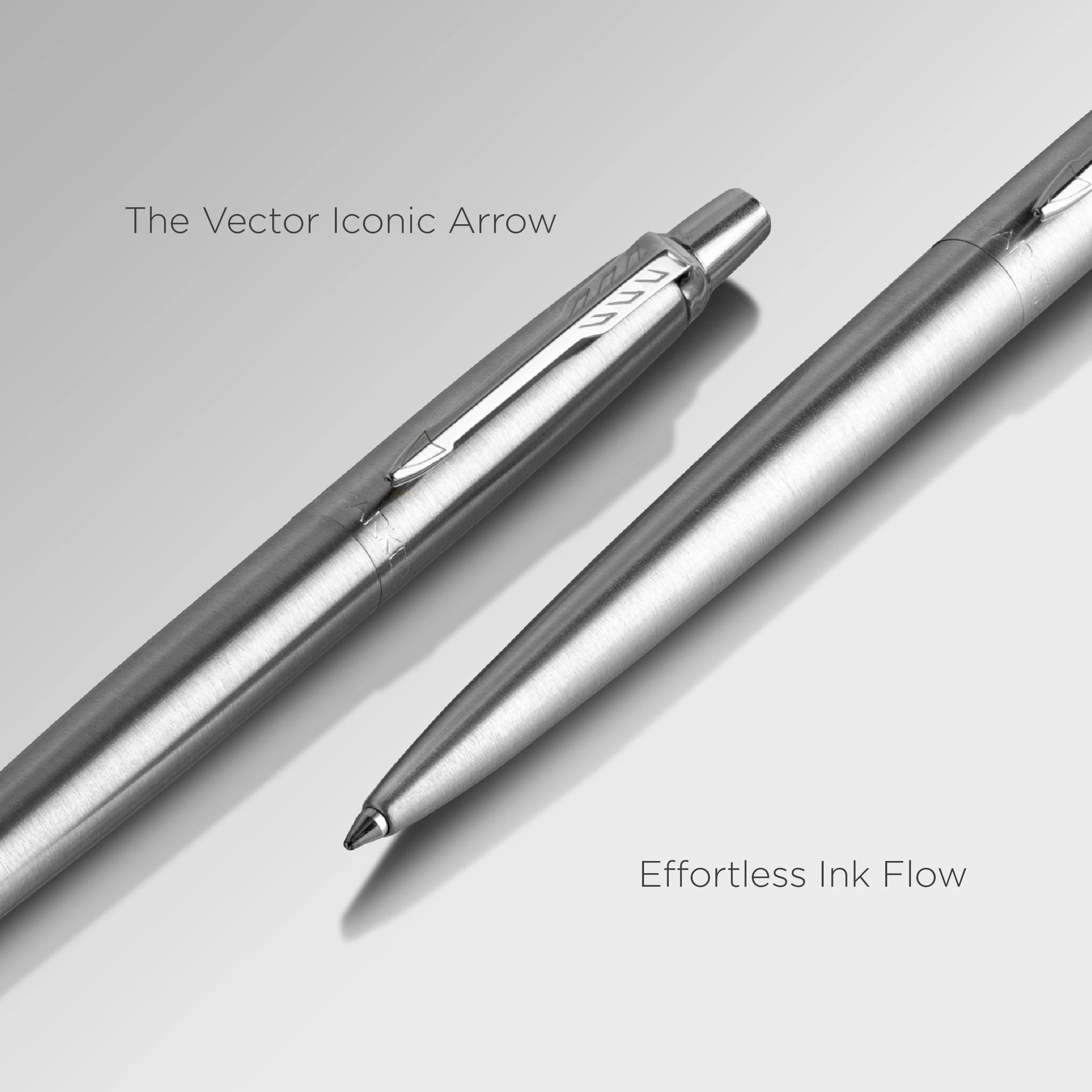 Parker Jotter London Stainless Steel Ballpoint Pen with Chrome Trim