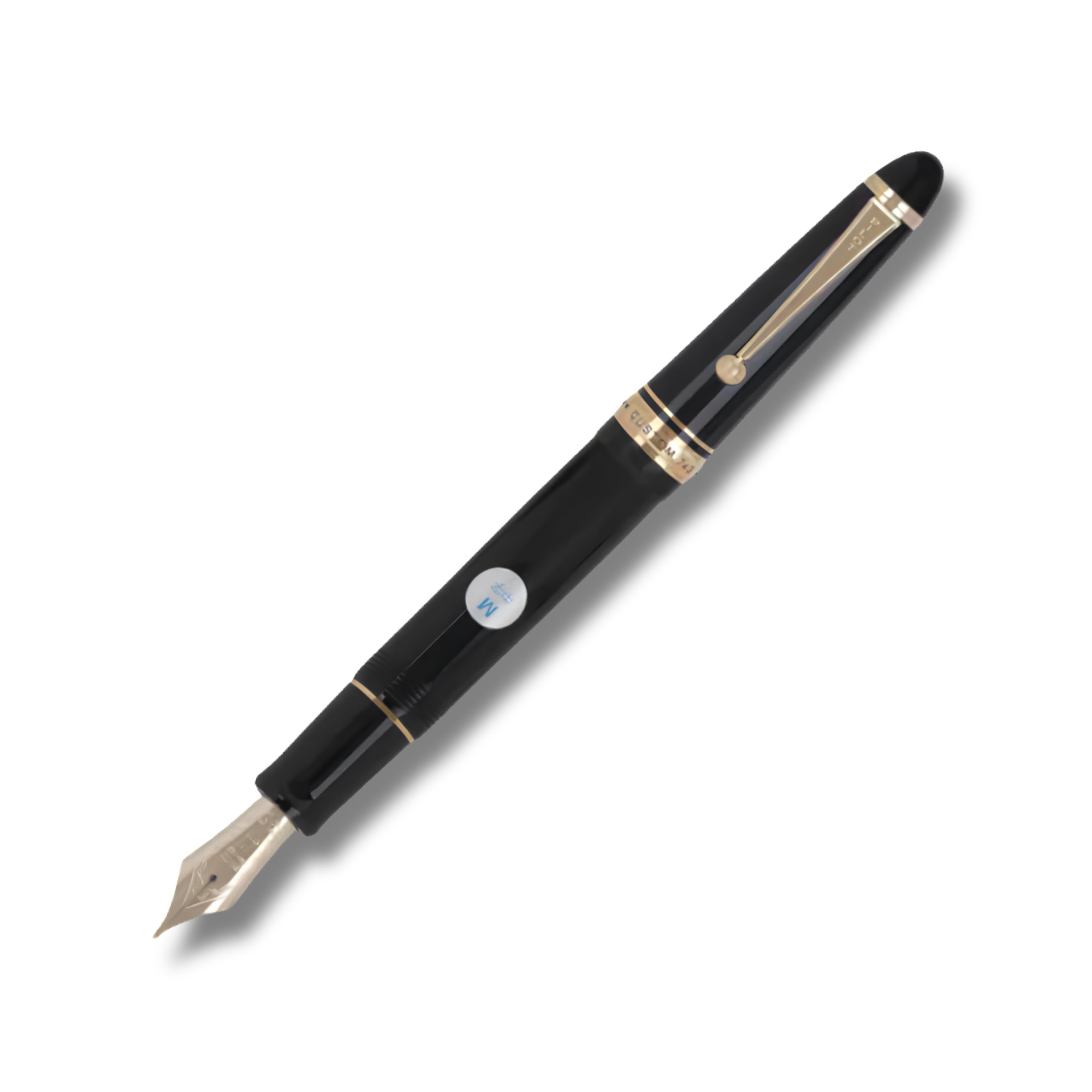 Pilot 2058 Custom 743 Black Fountain Pen (Medium)