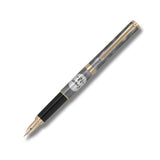 Pilot 2101 Cavalier Black & Grey Fountain Pen (Medium)
