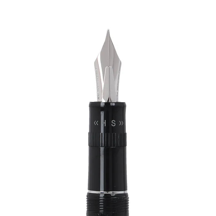 Pilot 2294 Justus 95 Net Black with Silver Trims Fountain Pen (Medium)