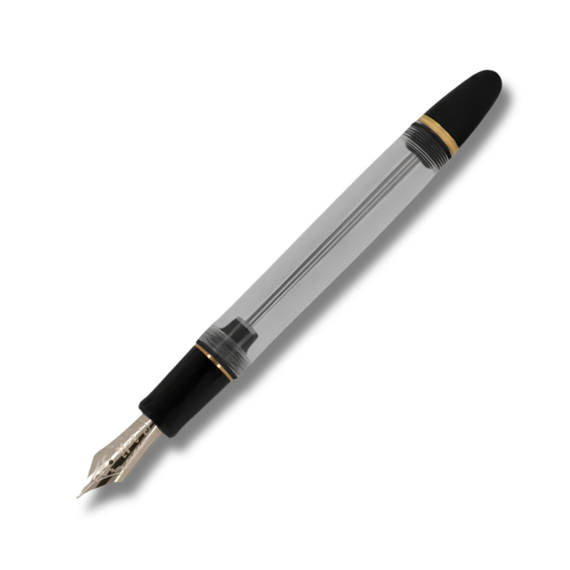 Pilot 2335 Custom 823 Clear Fountain Pen with Ink Bottle (Medium)