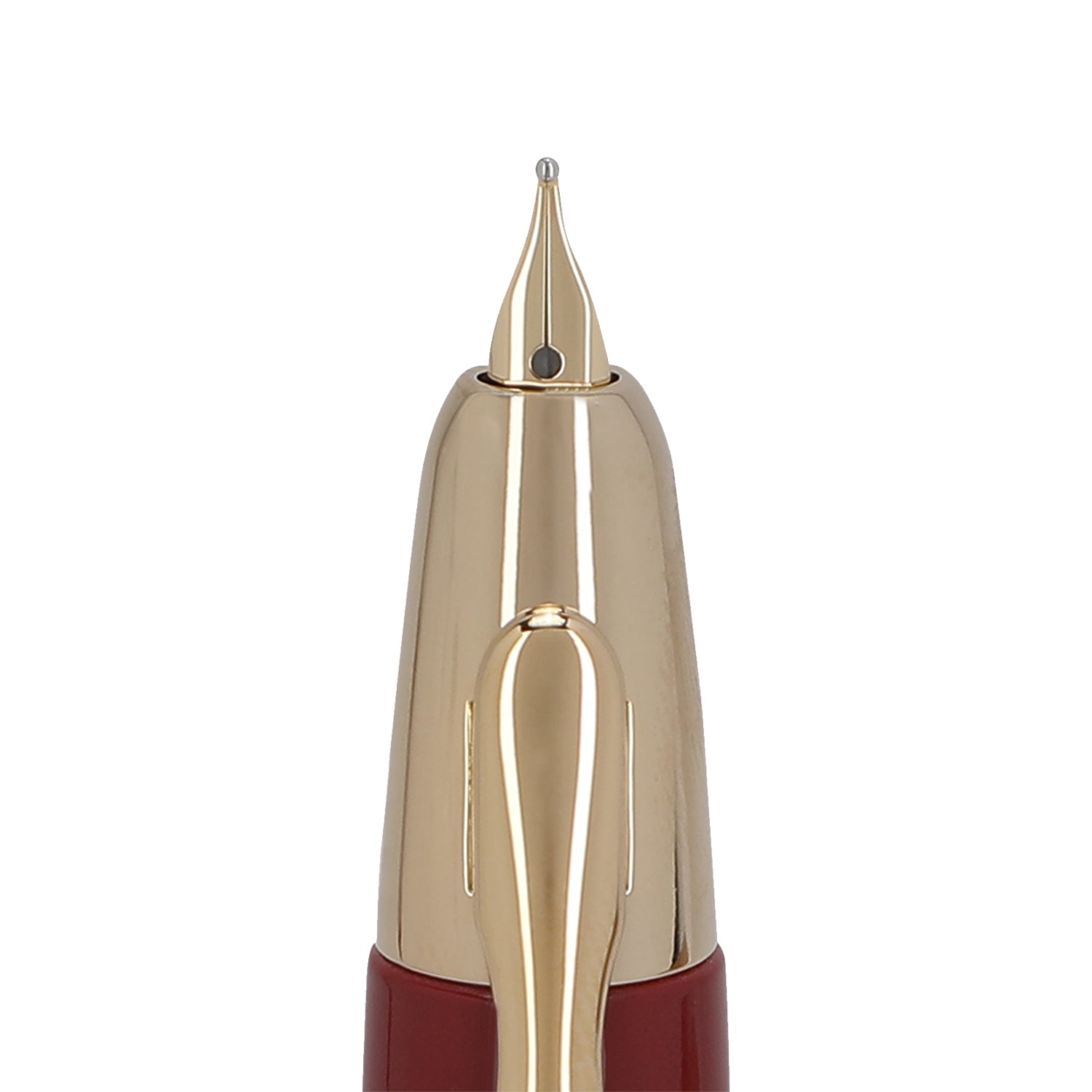 Pilot FC1500 RG Glossy Red Capless Retractable Fountain Pen with Gold Trims (Medium)