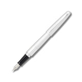 Pilot Metropolitan Silver Dots Chrome Trims Fountain Pen with Con40 Converter