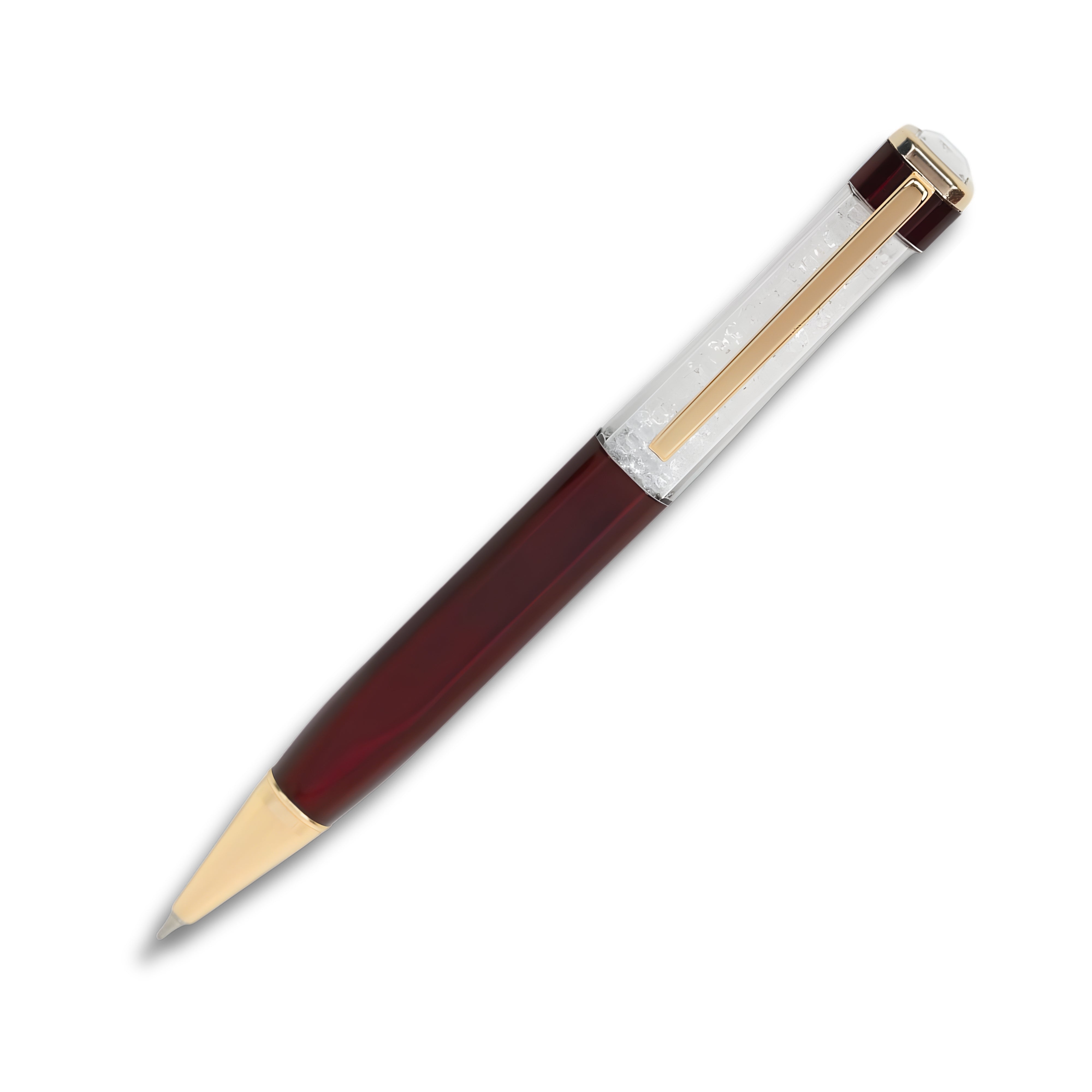 Royal Burgundy Crystal Ballpoint Pen