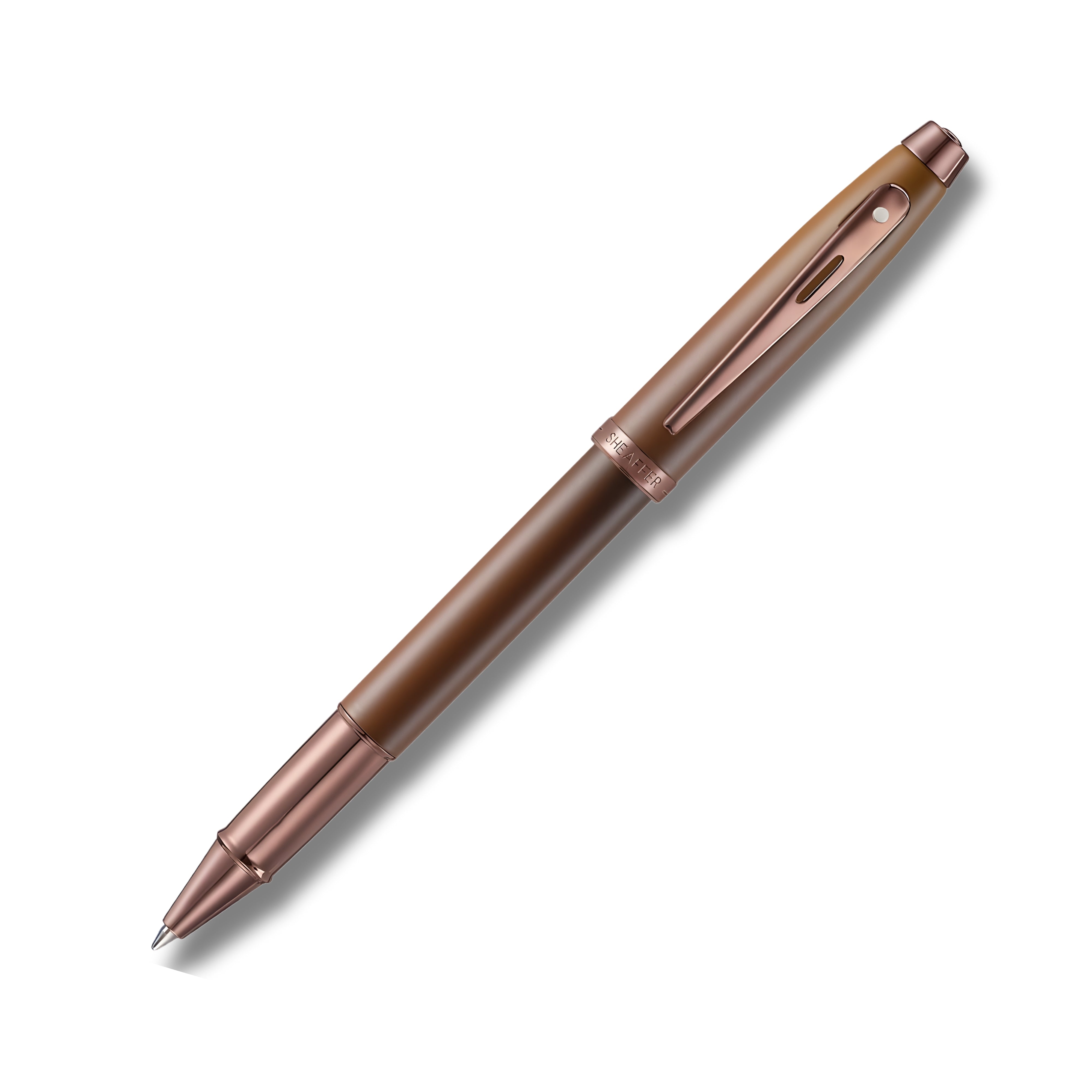 Sheaffer 100 9374 Coffee Edition Matt Brown Rollerball Pen
