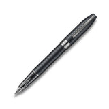 Sheaffer Legacy Chevron 9066 Matte Black Fountain Pen with PVD Gunmetal Inlaid Nib and Trims
