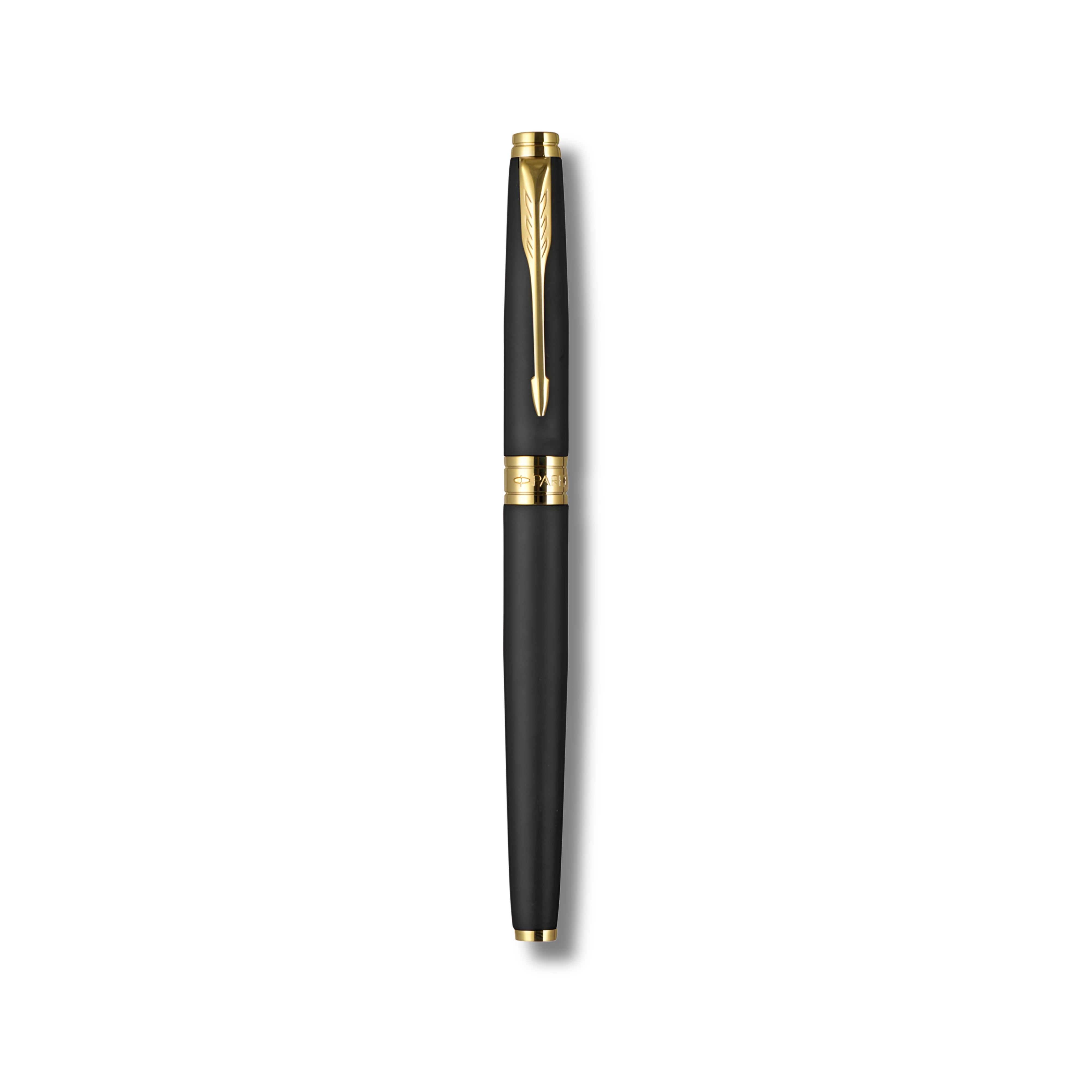 Parker Aster Matte Black GT Rollerball Pen with Wallet