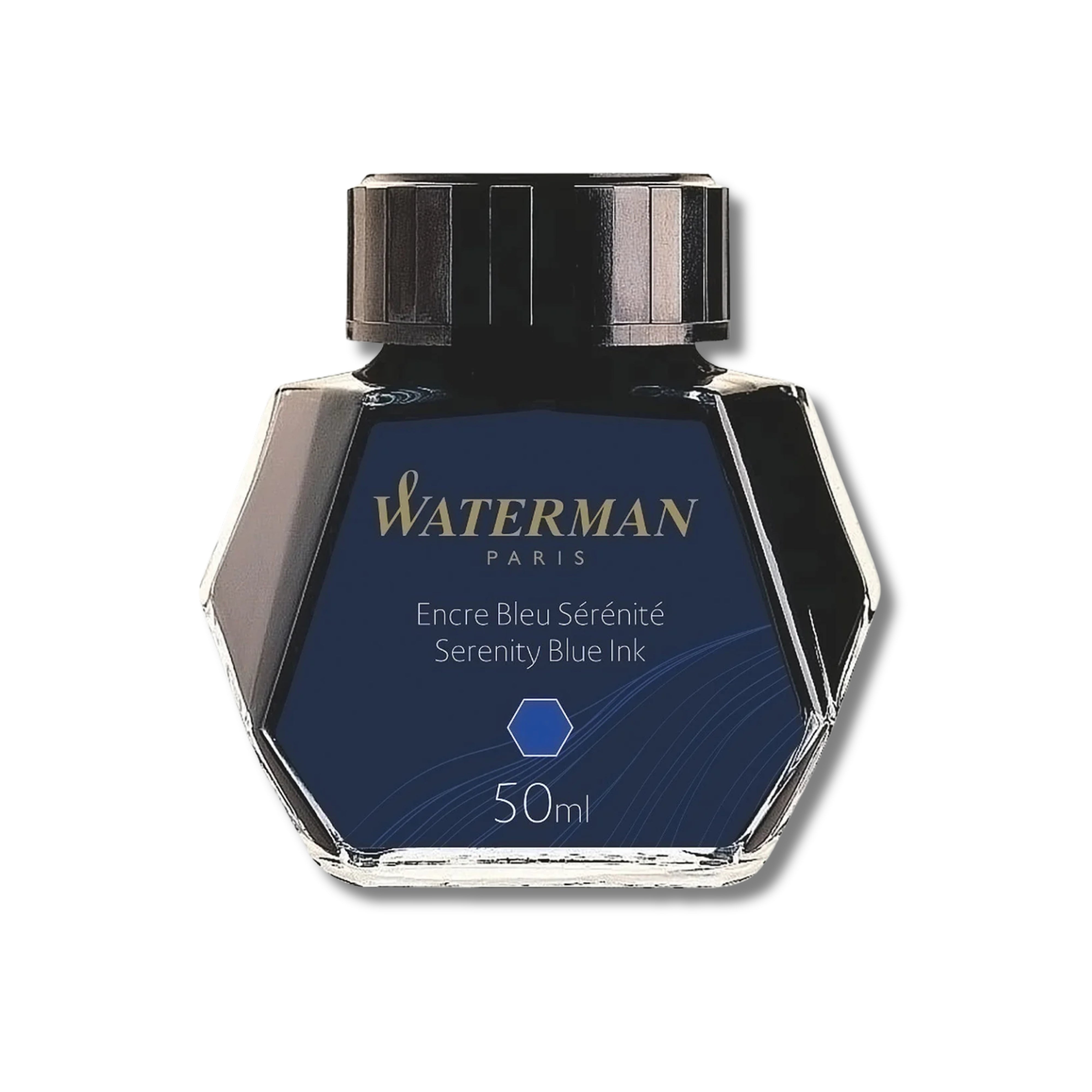 Waterman Serenity Blue Ink Bottle - 50ml