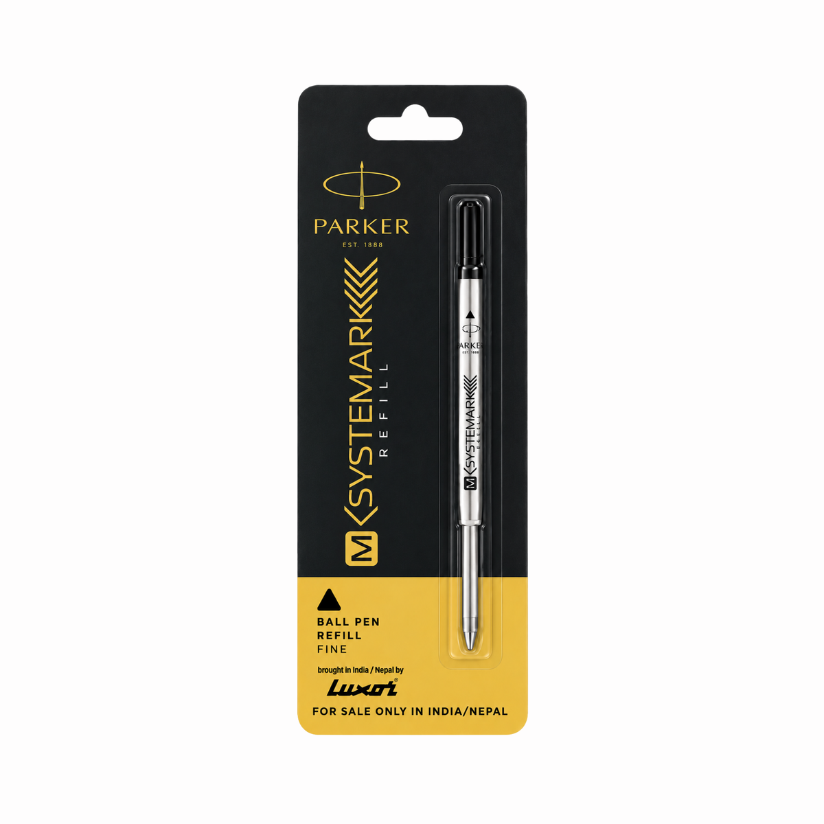 Parker M Systemark Ballpoint Refill Fine Point (Black)